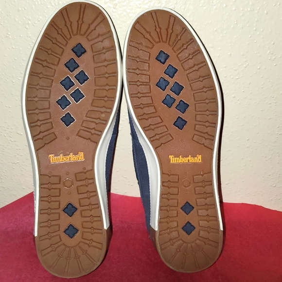 Timberlands Mens Canvas Slip on Shoes 11 - Picture 10 of 13